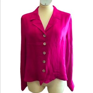 Peter Martin Silk Collection Pink Women’s Blouse